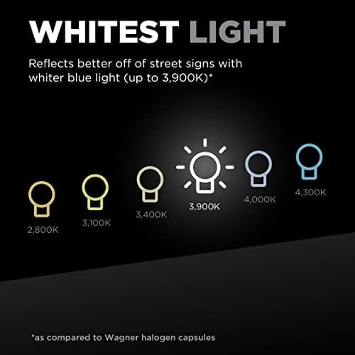 Wagner TruView PLUS BPH11TVX2 Multi-Purpose Light Bulb | Whiter Blue HID Look, 55W, 12V, Glass thumbnail 4
