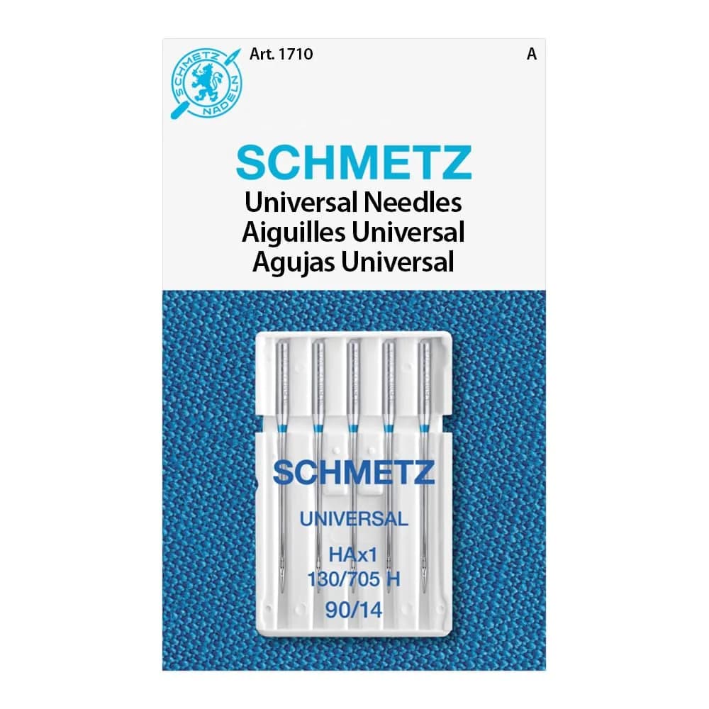 SCHMETZ Universal Sewing Machine Needles - Size 90/14 | Versatile & Durable for All Fabrics