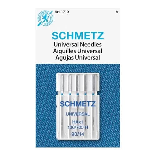 SCHMETZ Universal Sewing Machine Needles - Size 90/14 | Versatile & Durable for All Fabrics thumbnail 1