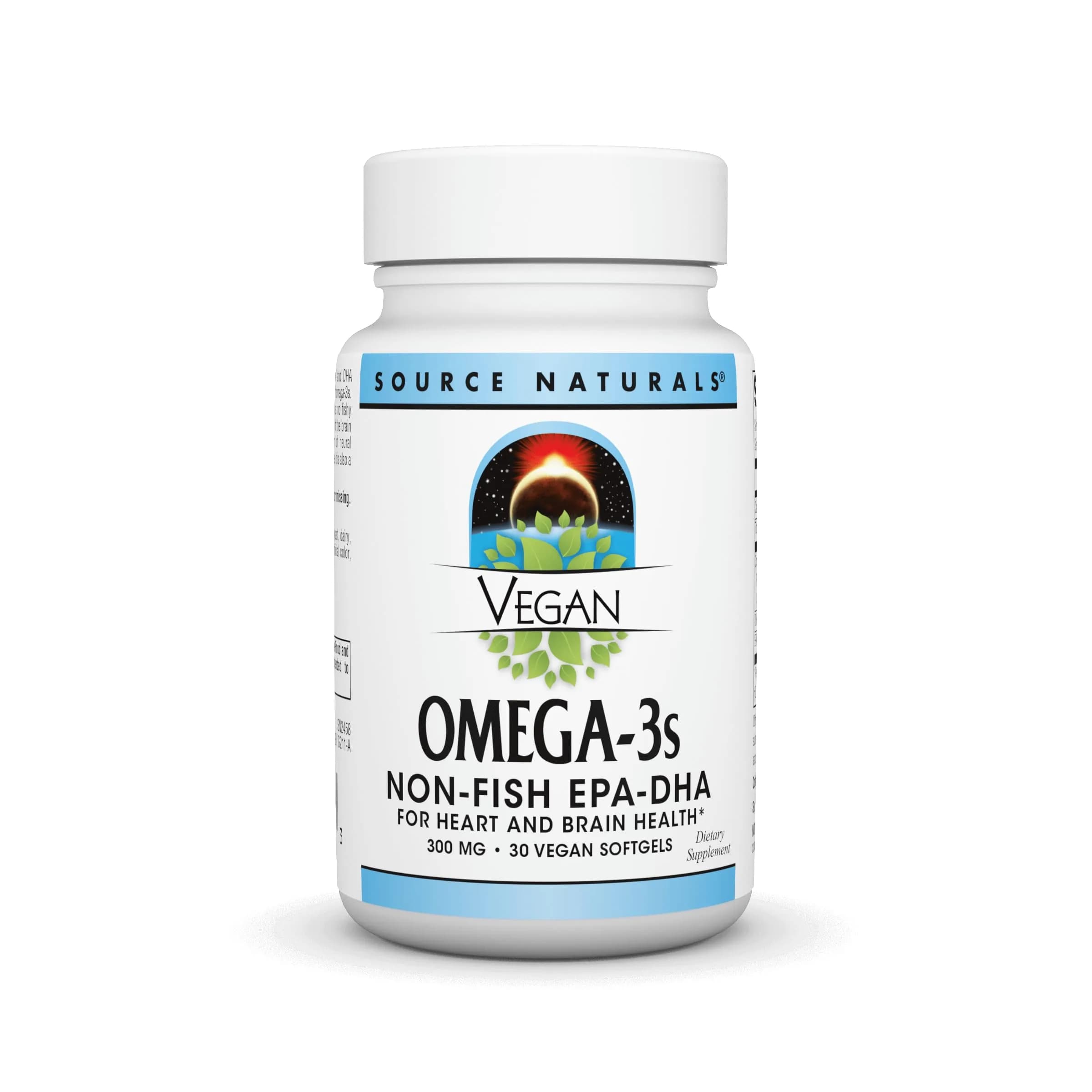 Source Naturals Vegan Omega-3s 300 mg | Vegetarian Fish Oil Alternative (70-120 chars) — Softgel
