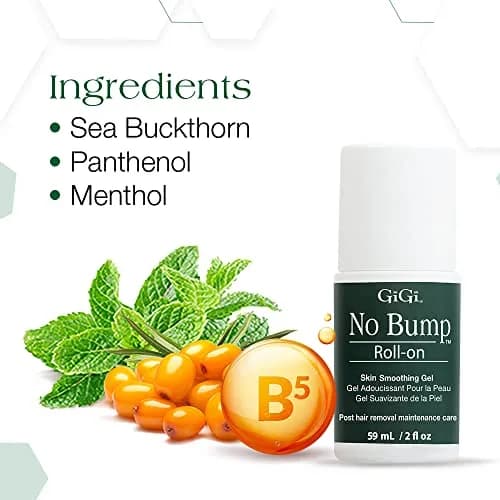 GIGI No Bump Roll-On Ingrown Hair Treatment 59ml (2 fl oz) | Exfoliating Salicylic Acid Gel Roller thumbnail 5