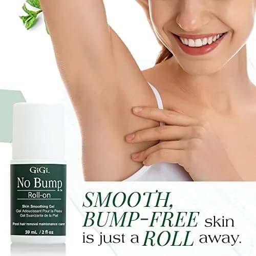 GIGI No Bump Roll-On Ingrown Hair Treatment 59ml (2 fl oz) | Exfoliating Salicylic Acid Gel Roller thumbnail 3