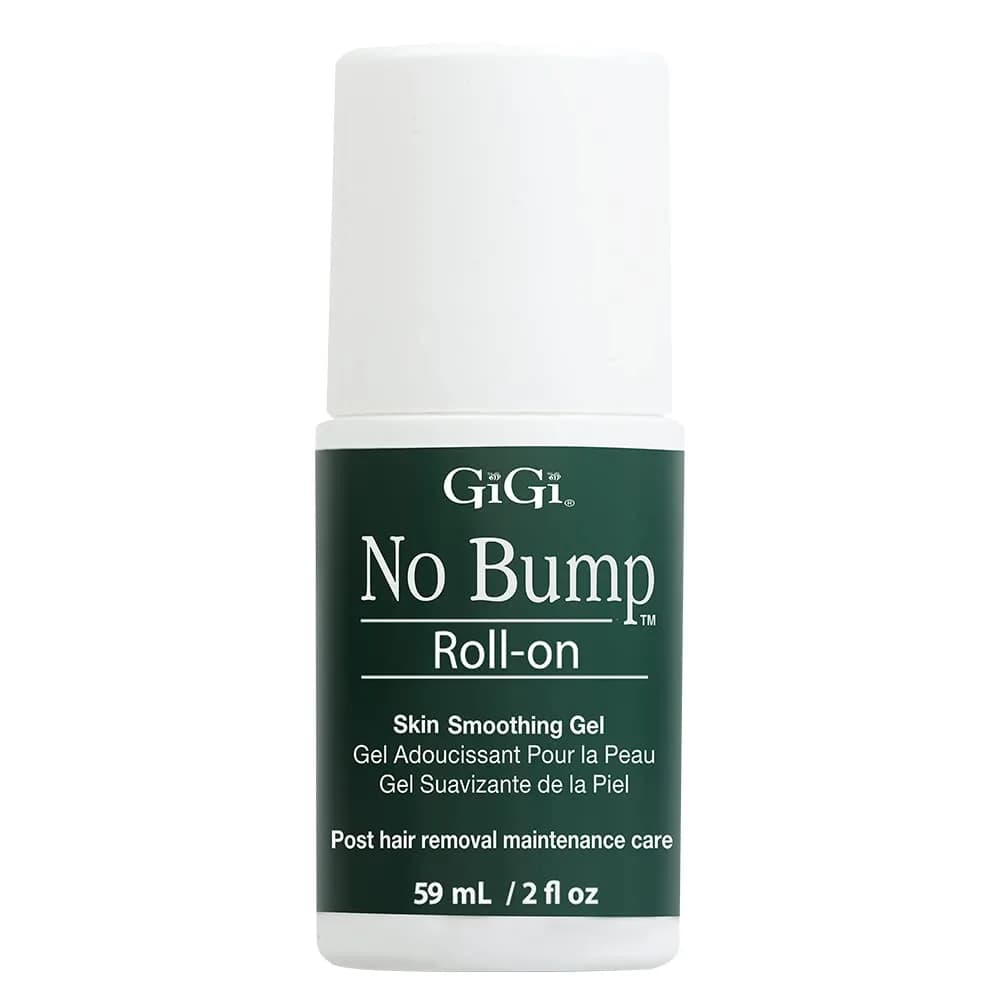 GiGi No Bump Skin Smoothing Shave Gel 177ml (6 fl oz) | Prevents Ingrown Hairs & Razor Bumps — Roll-On