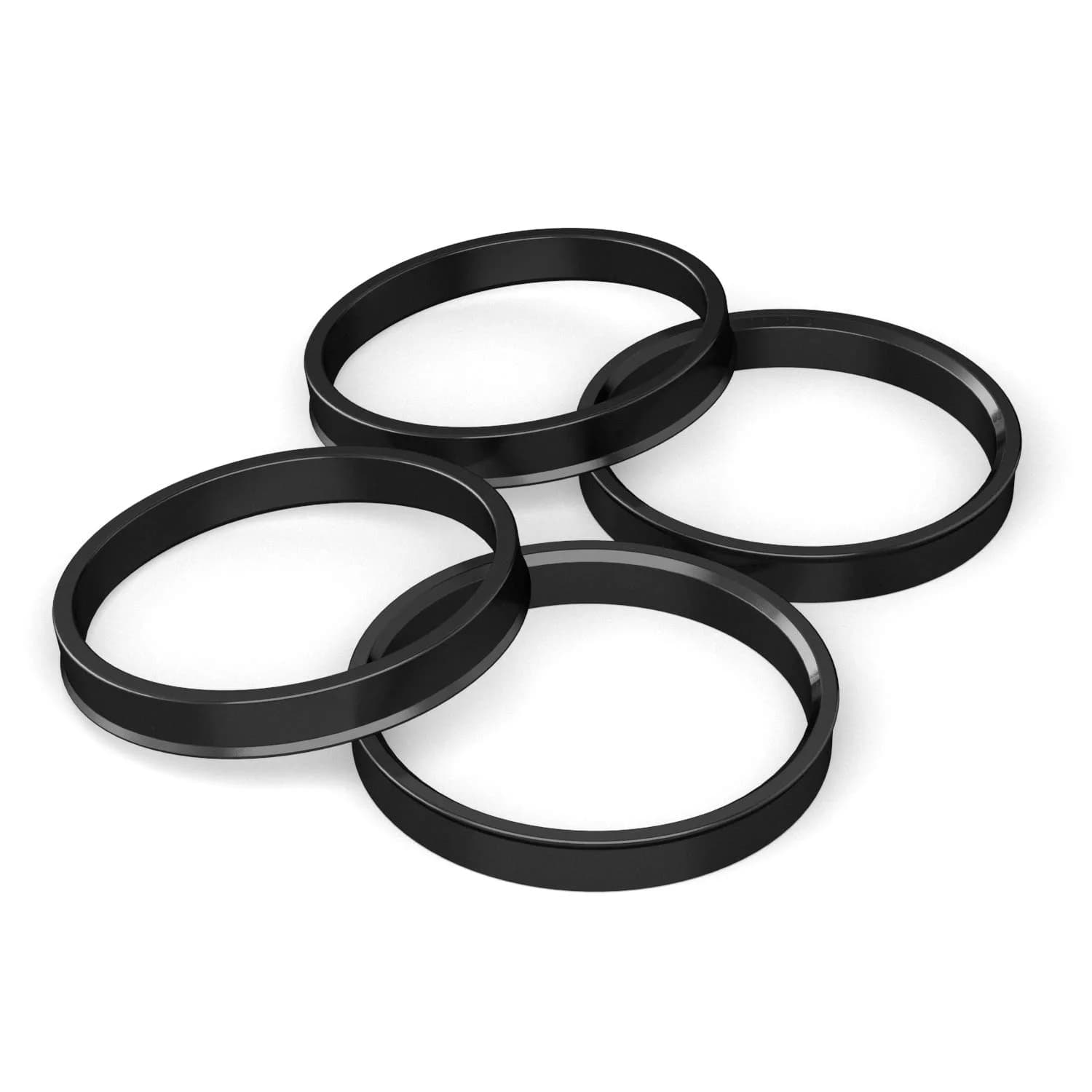 StanceMagic Hub Centric Rings 64.1mm ID to 66.1mm OD (Pack of 4) | Eliminate Steering Wheel Vibrations - view 4