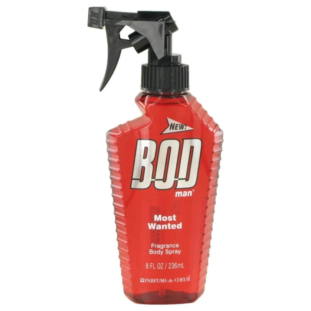 BOD man Most Wanted Fragrance Body Spray 236ml (8 fl oz) | Long-Lasting Scent for Men - view 2