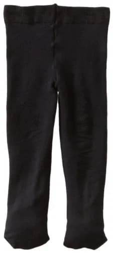 Jefferies Socks Baby Girls Infant Pima Tight Black 6-18 Months | Soft Pima Cotton Comfort Waist thumbnail 1