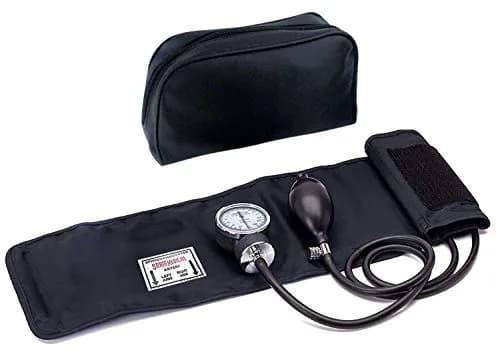 Santamedical Adult Deluxe Aneroid Sphygmomanometer Black | Accurate BP Readings for Confidence thumbnail 2