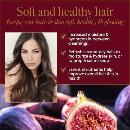 WEN by Chaz Dean Replenishing Treatment Mist - Hydrating Hair Mist, Hair Oil Spray, Weightless Hair Shine, Frizz Control Spray for Wavy, Curly or Straight Hair - Fig, 6 Fl Oz thumbnail 2