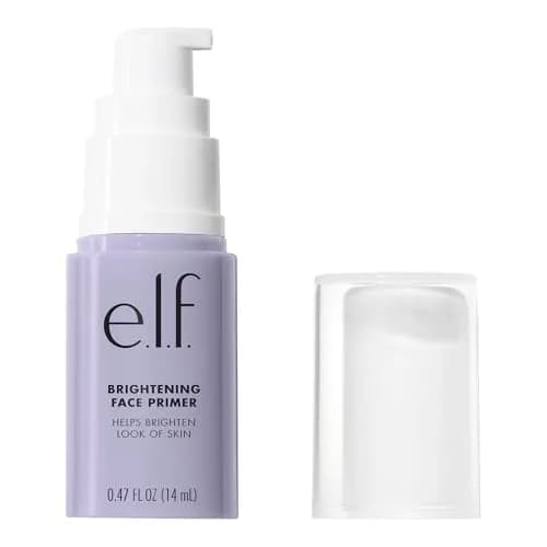 e.l.f. Brightening Lavender Face Primer 0.47 Fl Oz | Neutralizes Tone & Brightens Complexion thumbnail 6