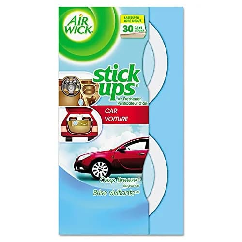 Air Wick Stick Ups Car Air Freshener, Crisp Breeze, 2.1 oz (60g) | Odor Neutralizer for Small Spaces thumbnail 2