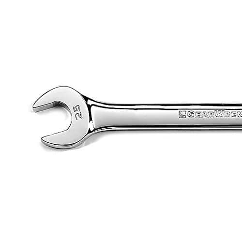 GEARWRENCH Long Pattern Combination Wrench 25mm | 12 Point, Rust-Resistant Alloy Steel, 14.1 inches (35.8 cm) thumbnail 4