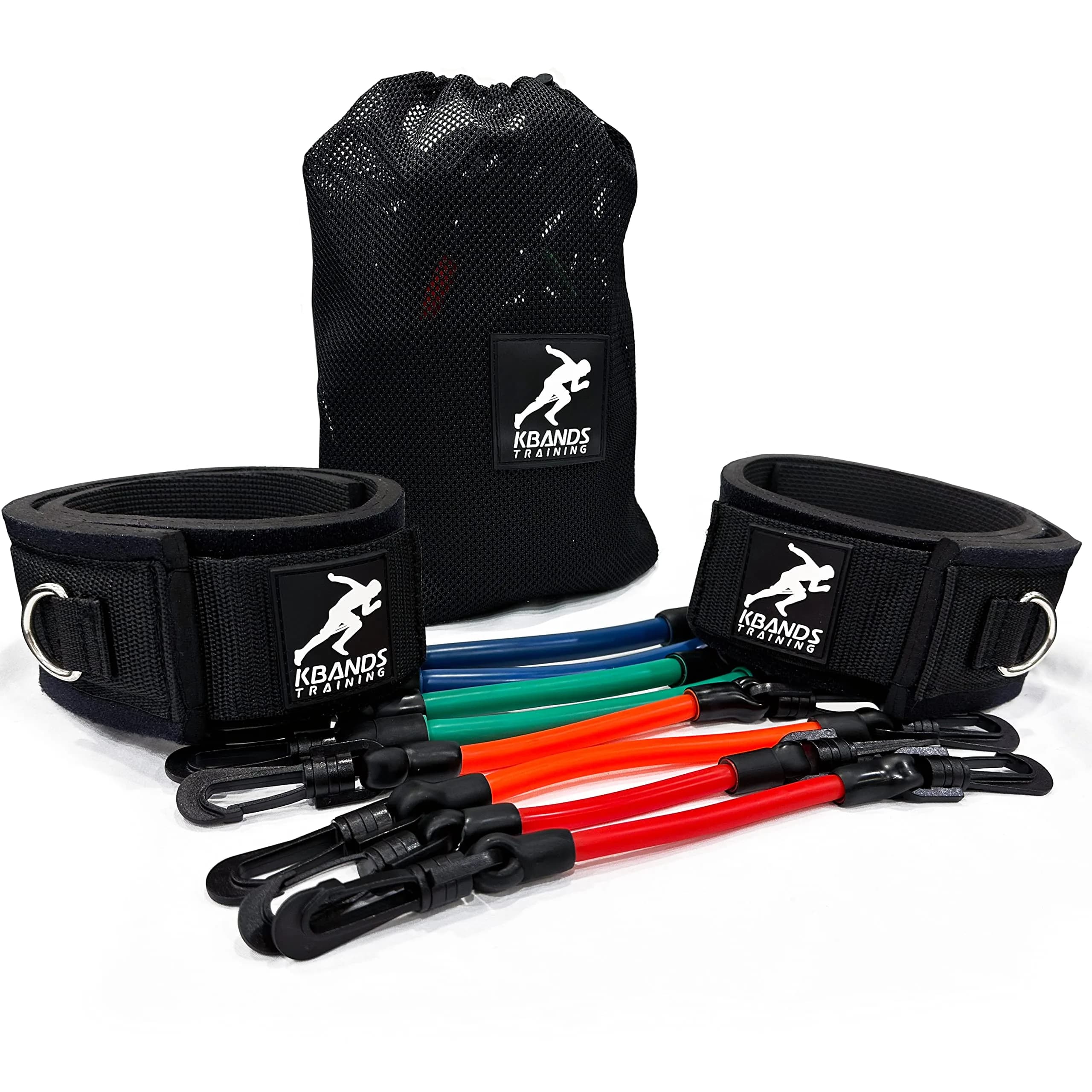 Kbands Resistance Bands Set for Speed & Strength | Includes Digital Training Programs for Athletes