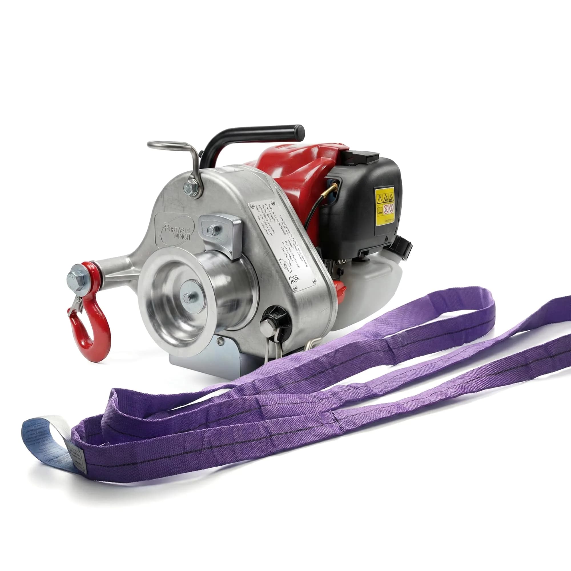 Portable Winch Gas/Battery Capstan Power Rigging Tool for Heavy Pulling | 1600 lb Force, Compact & Rugged - main product image