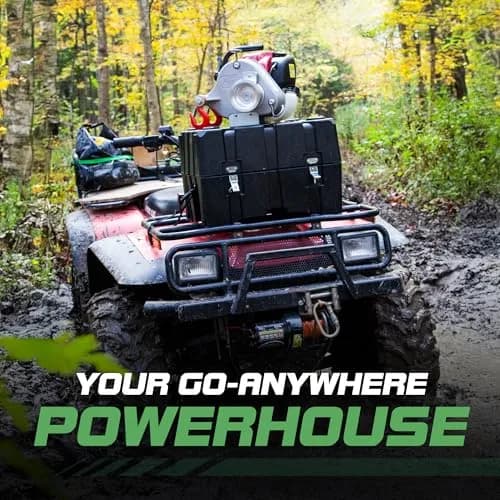 Portable Winch Gas/Battery Capstan Power Rigging Tool for Heavy Pulling | 1600 lb Force, Compact & Rugged thumbnail 8