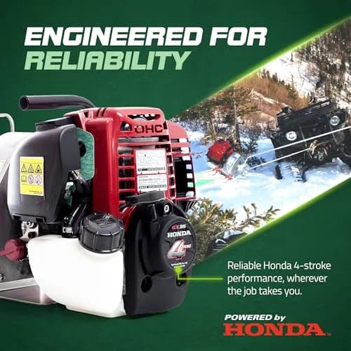 Portable Winch Gas/Battery Capstan Power Rigging Tool for Heavy Pulling | 1600 lb Force, Compact & Rugged thumbnail 3