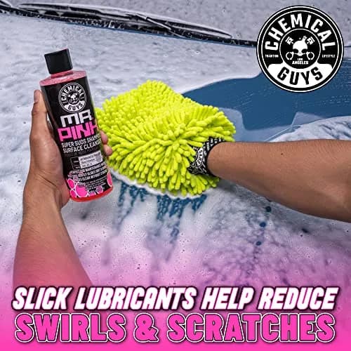 Chemical Guys Mr. Pink pH-Balanced Car Wash Soap 473ml (16 Fl Oz) | Thick Suds for Foam Cannons & Bucket Washes thumbnail 5