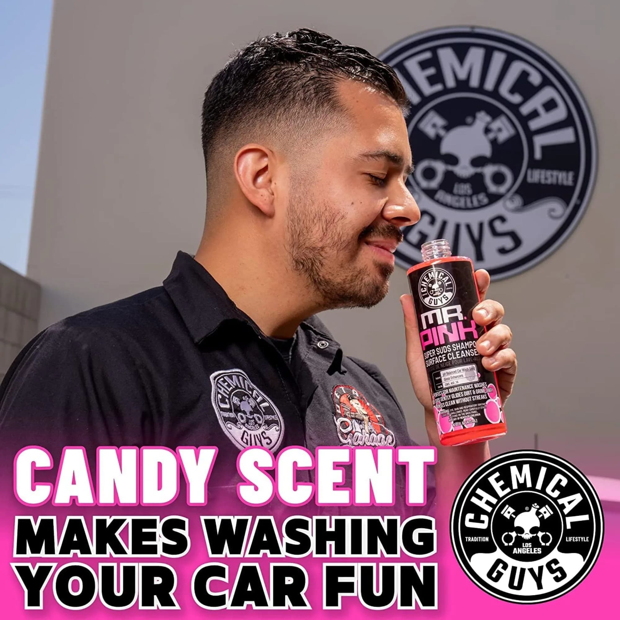 Chemical Guys Mr. Pink pH-Balanced Car Wash Soap 473ml (16 Fl Oz) | Thick Suds for Foam Cannons & Bucket Washes - view 4