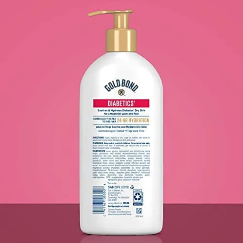 Gold Bond Diabetics' Dry Skin Relief Body Lotion 380ml (13 Fl Oz) | Dermatologist Tested for Dry Skin thumbnail 3