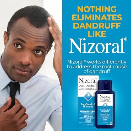Nizoral Anti-Dandruff Shampoo with 1% Ketoconazole, 200ml (7 Fl Oz) | Controls Scalp Fungus thumbnail 5