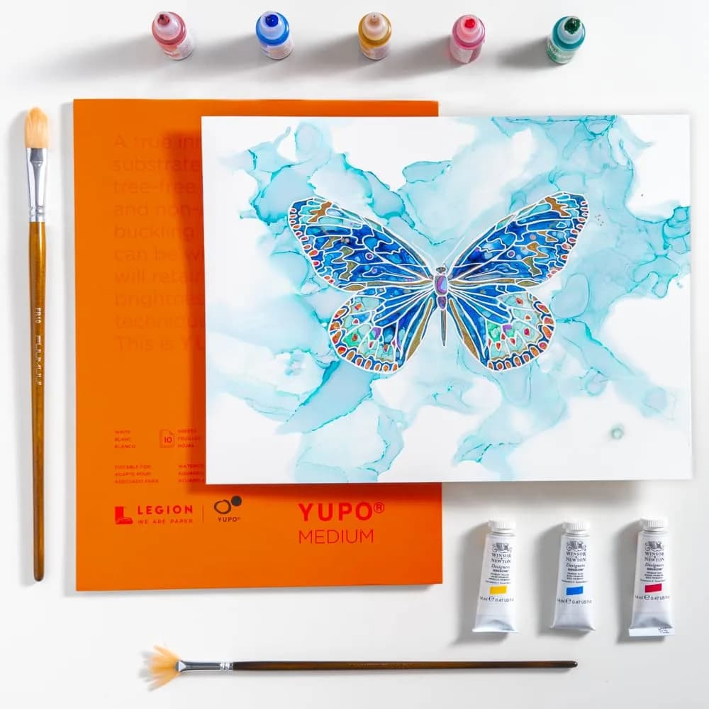 Legion Yupo Synthetic Paper Pad 5" x 7" (12.7 x 17.8 cm) | 10 Sheets Bright White - view 4