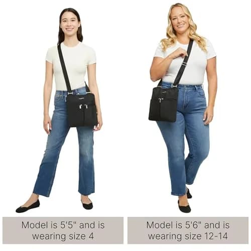 Baggallini Women's Horizon Crossbody Bag 10x10.5" Nylon Water-Resistant | Stylish & Lightweight thumbnail 5