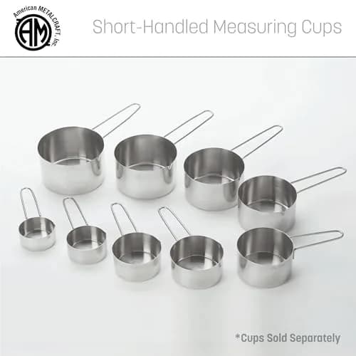 American Metalcraft 1/4 Stainless Steel Measuring Cup (7.4ml / 0.25 Fl Oz) | Precise Baking & Cooking thumbnail 6