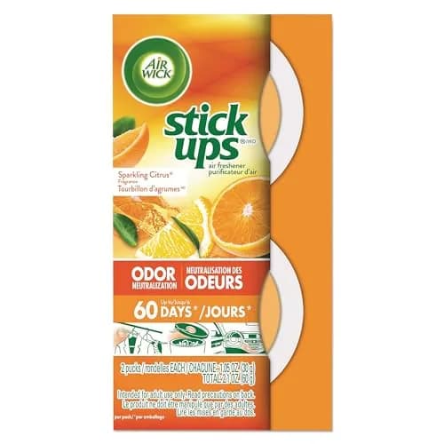 Air Wick Stick Ups Air Freshener Sparkling Citrus 2 Count | Fragrance for Small Spaces thumbnail 1