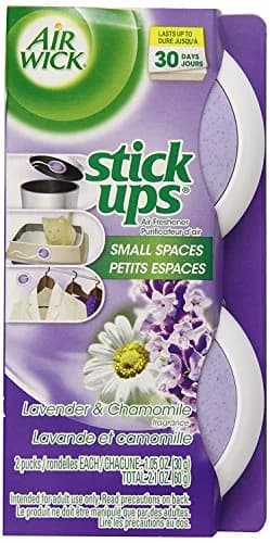 Air Wick Stick Ups Air Freshener, Lavender & Chamomile, 2.1 oz (60g) | Place at Odor Source thumbnail 1