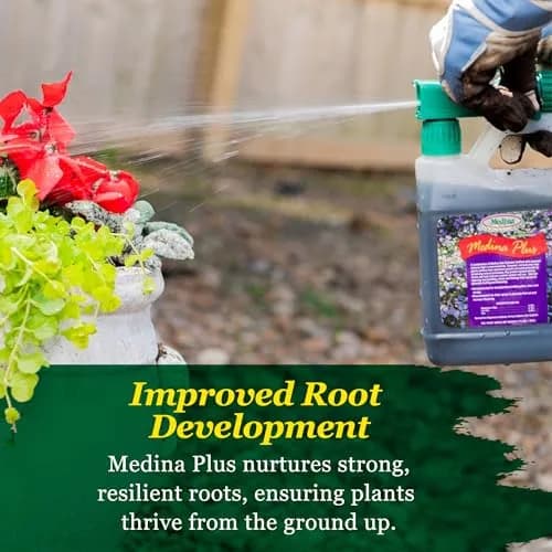 Medina Soil Activator - Liquid Soil Loosener for Lawns & Gardens | Micronutrient-Rich Soil Conditioner & Softener for Plants thumbnail 5