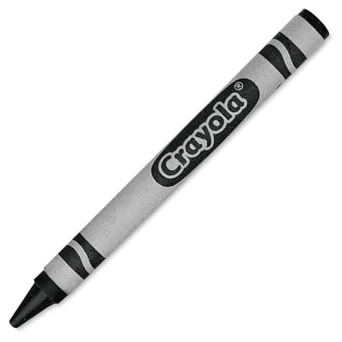 Crayola Black Crayons 12 Count Bulk Refill | ACMI Certified thumbnail 1