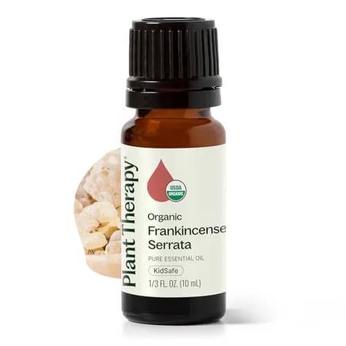 Plant Therapy Organic Frankincense Serrata Essential Oil 10 mL | USDA Certified Organic, Non-GMO thumbnail 1