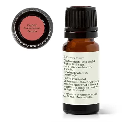 Plant Therapy Organic Frankincense Serrata Essential Oil 10 mL | USDA Certified Organic, Non-GMO thumbnail 8