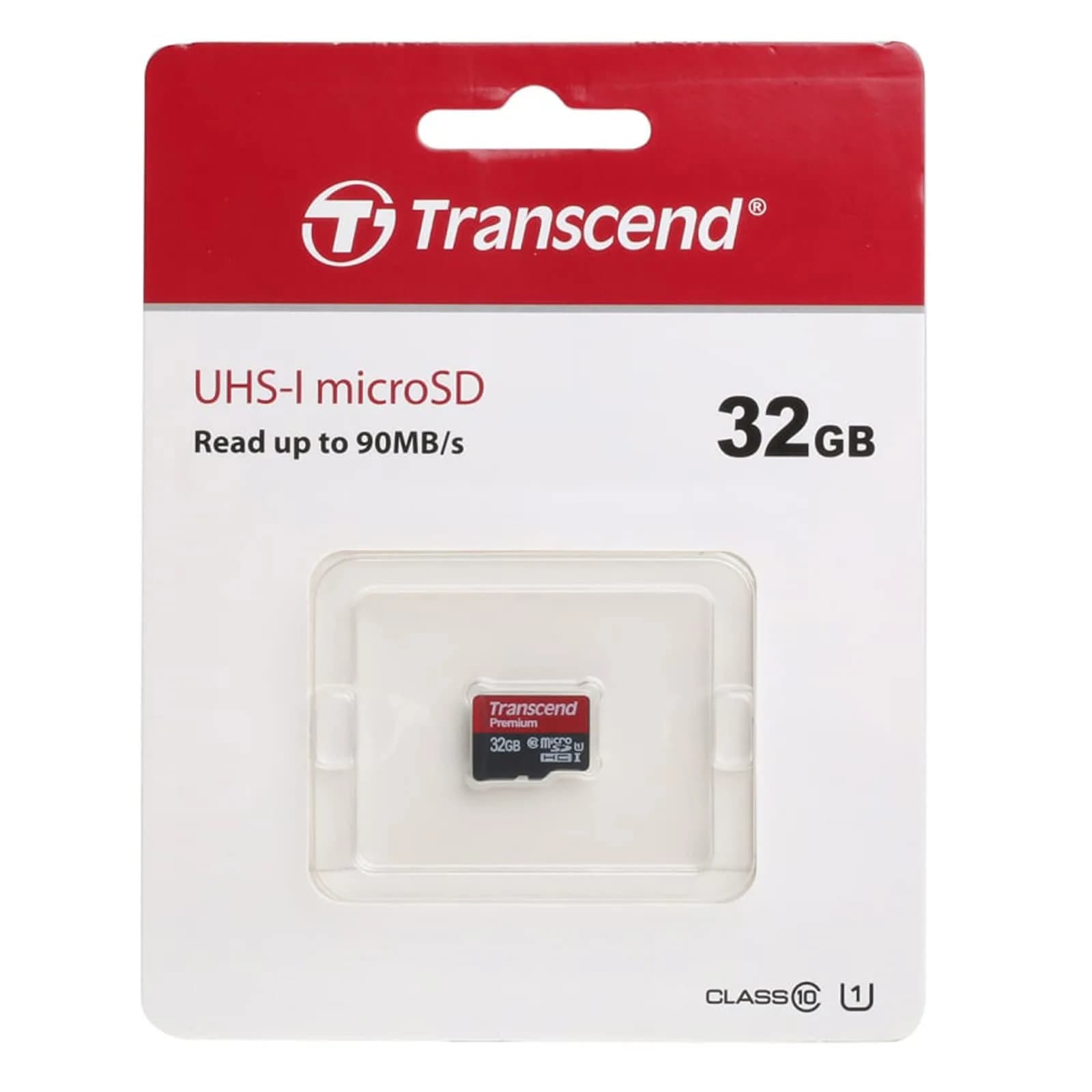 Transcend 32GB microSDHC Class 10 UHS-1 Memory Card with Adapter | 45MB/s Read Speed - view 2