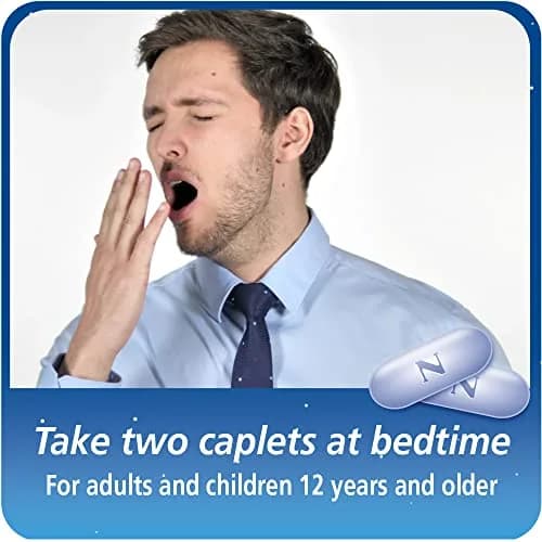 Nytol Nighttime Sleep-Aid Caplets 16 Count | Fast-Acting Diphenhydramine HCl Sleep Support thumbnail 4