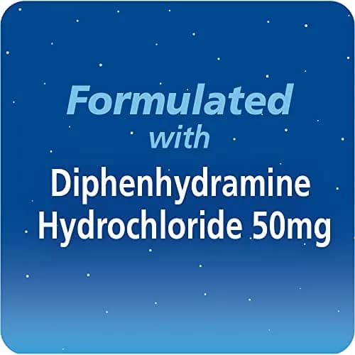 Nytol Nighttime Sleep-Aid Caplets 16 Count | Fast-Acting Diphenhydramine HCl Sleep Support thumbnail 3