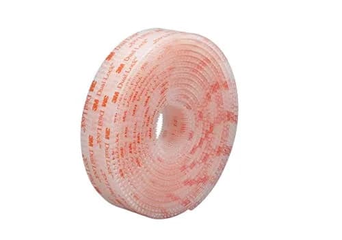 3M Dual Lock Reclosable Fastener SJ3560 Clear 1 inch x 10 ft Roll | Heavy Duty Adhesive Interlocking Tape for Indoor/Outdoor Mounting thumbnail 1