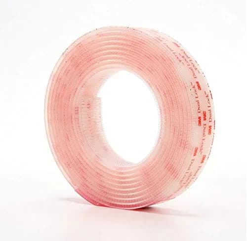 3M Dual Lock Reclosable Fastener SJ3560 Clear 1 inch x 10 ft Roll | Heavy Duty Adhesive Interlocking Tape for Indoor/Outdoor Mounting thumbnail 2