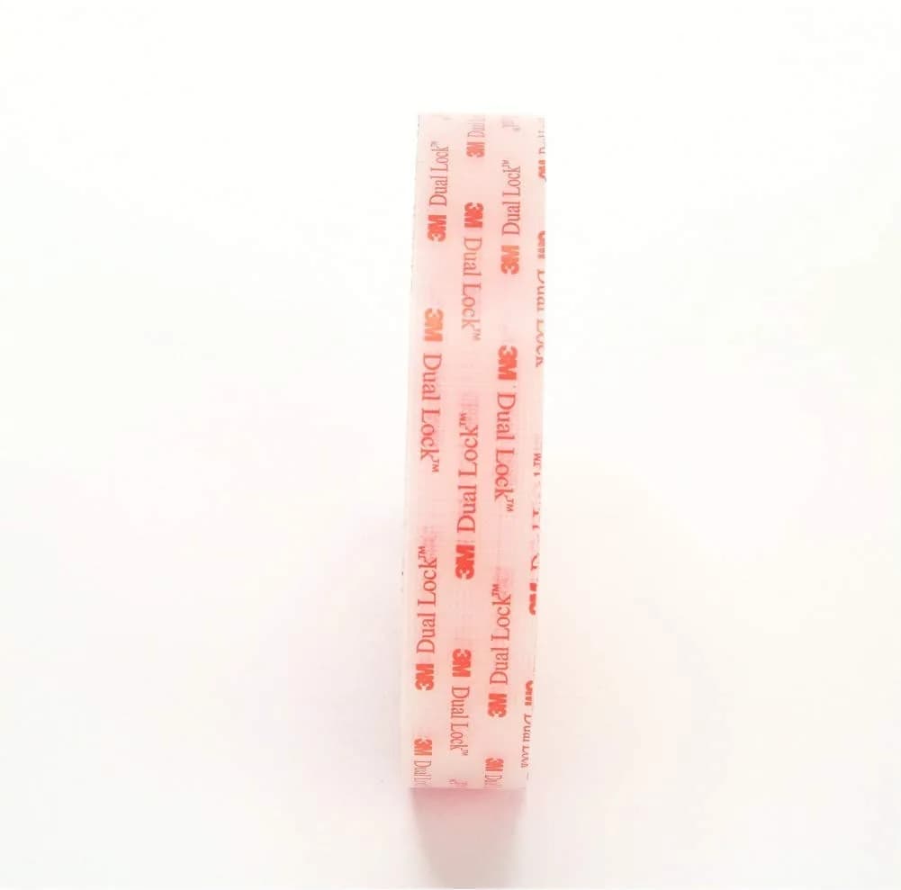3M Dual Lock Reclosable Fastener SJ3560 Clear 1 inch x 10 ft Roll | Heavy Duty Adhesive Interlocking Tape for Indoor/Outdoor Mounting - view 4