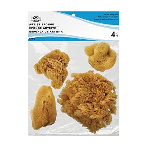 Omnia Natural Ocean Artist Sponges 4-pack | Faux Finishes & Painting Effects (70-120 chars) thumbnail 1