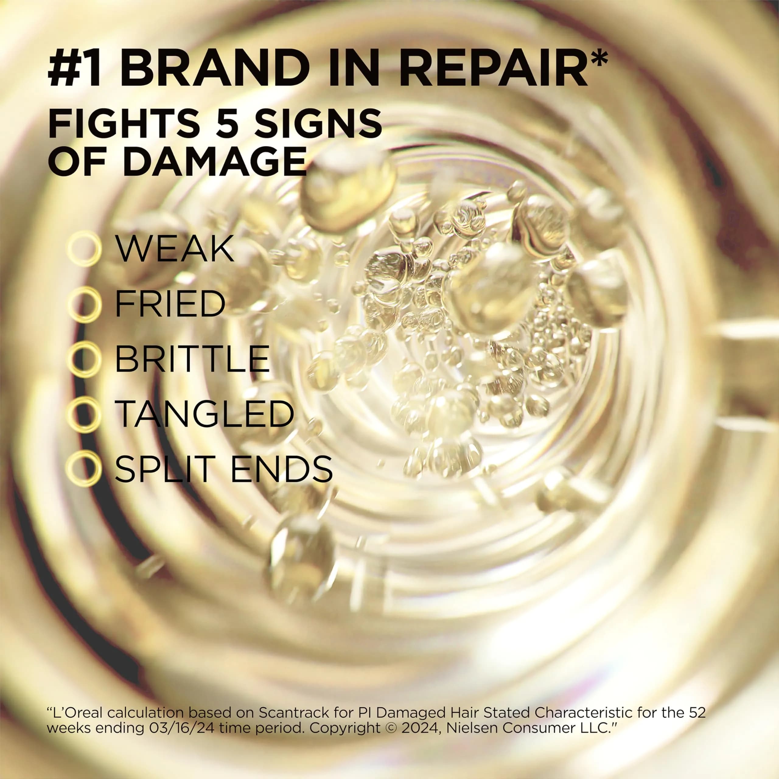 L'Oreal Paris Elvive Total Repair 5 Damage Erasing Balm Mask 250ml (8.5 fl oz) | Intensive Hair Repair Treatment - view 5
