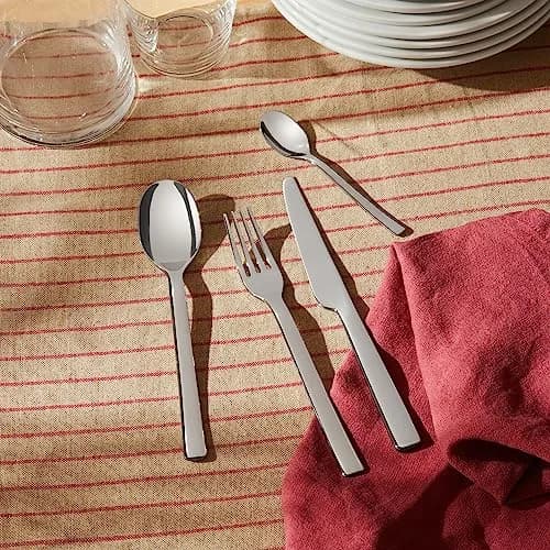 Alessi Ovale 24-Piece Cutlery Set | 18/10 Stainless Steel, Polished Finish thumbnail 5