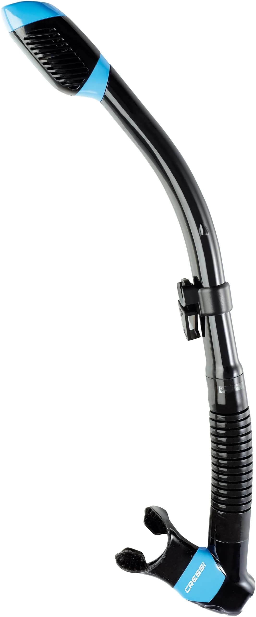Cressi Supernova Dry Snorkel | Dry Top, Hypoallergenic Silicone, Adult Unisex