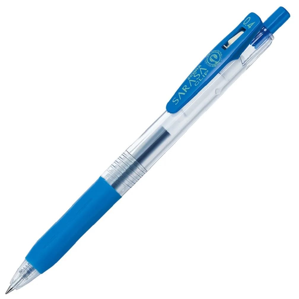 ゼブラ(ZEBRA) Sarasa Clip 0.4 Gel Ballpoint Pen 10 pcs | Water-Resistant Fine Writing