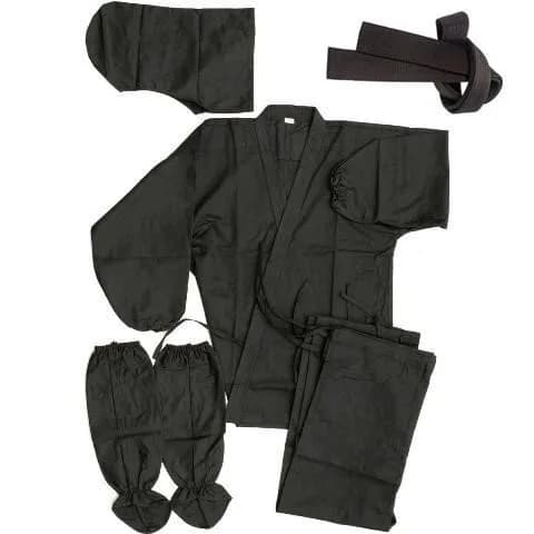 Kage Ninja Gear Real Ninja Costume 14oz Cotton Uniform for Men and Women | Authentic Ninja Outfit thumbnail 3