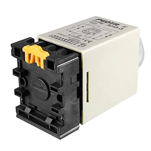 uxcell AC 110V 8P Delay Timer 0-60 Min | Industrial Automation Relay with LED Indicator thumbnail 3