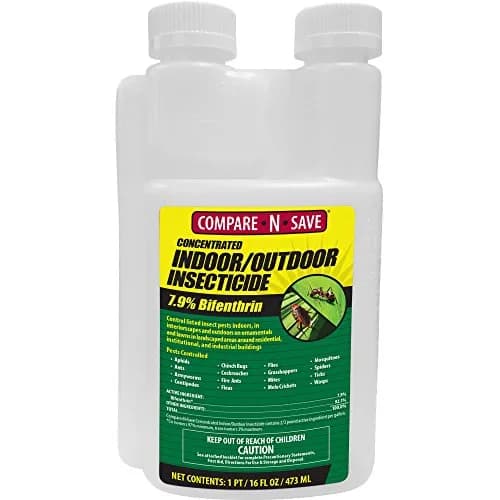 Compare-N-Save 7.9% Bifenthrin Concentrate Insect Control 473ml (16 Fl Oz) | Kills Pests Indoors & Outdoors thumbnail 1
