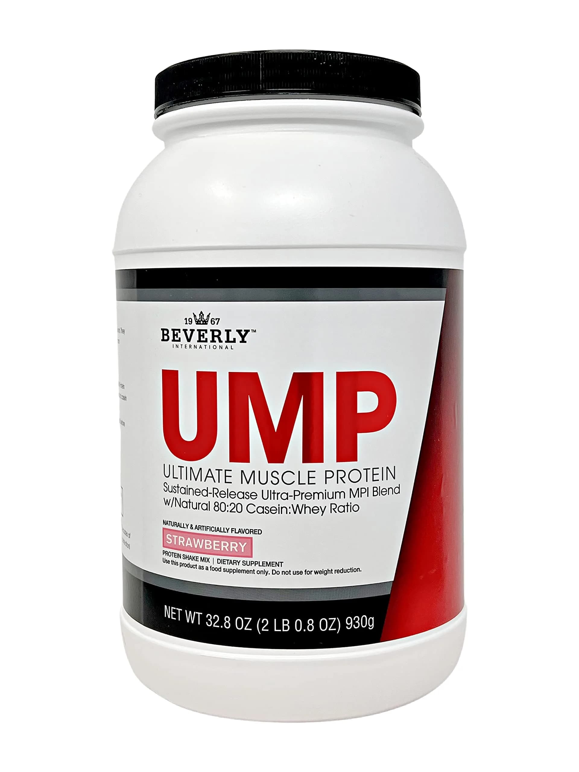 Beverly International UMP Protein Powder, Strawberry | Supports Lean Muscle & Fat Loss