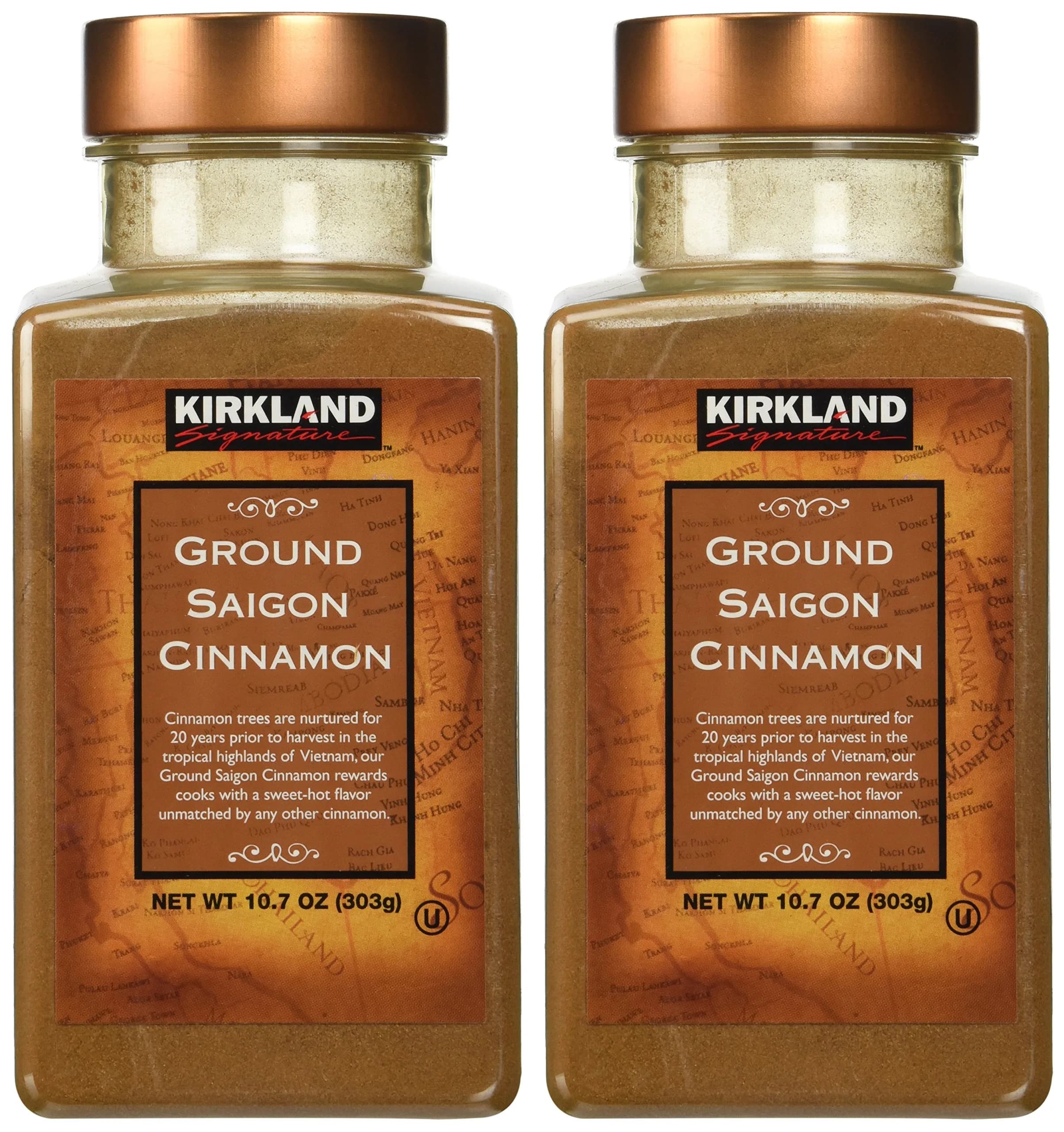 Kirkland Saigon Cinnamon Powder 21.4 Oz (606 g) | Authentic Vietnamese Spice