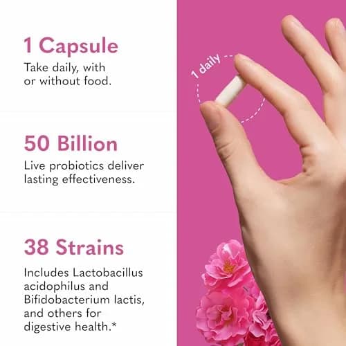 Garden of Life Raw Probiotics Vaginal Care, 50 Billion CFU, 30 Count | Supports Vaginal & Urinary Health thumbnail 3