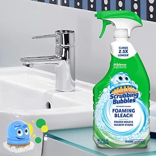 Scrubbing Bubbles Foaming Bleach Bathroom Cleaner 946ml (32oz) Pack of 8 | Erases Mold & Mildew thumbnail 5